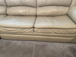 Leather Sectional Sofa Hide-A-Bed