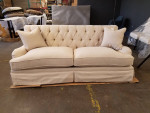 Like New Linen colored sofa by Spectrum