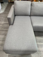 Modern L Shaped Sofa with Reversible Sectional Chaise - Free Couch