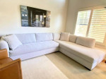 **Cisco Ryder 2 piece Sectional Sofa Couch Organic