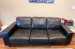 Lovely leather sofa