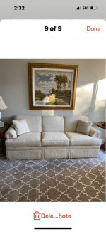 Ethan Allen Preston Rolled Arm Sofa