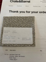 Crate &Barrel sofa cushions