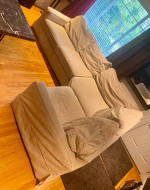 Pottery Barn sectional couch sofa