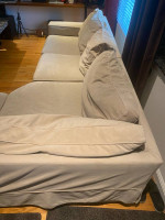 Pottery Barn sectional couch sofa