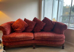 Beautiful Victorian Sofa, Coffee Table, Loveseat