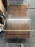 Sofa, loveseat, coffee, and dining table with chairs