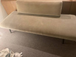 MCM Couch, Velvet-style sofa
