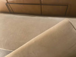 MCM Couch, Velvet-style sofa