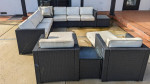 Outdoor Wicker Sectional Sofa