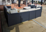 Outdoor Wicker Sectional Sofa