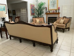 Sofa- Silk Sofa &2 Chair and Half