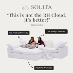 ★ Restoration Hardware Style Cloud Couch Sofa - SAVE 50%