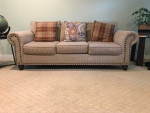 Sofa and loveseat