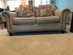Sofa and loveseat