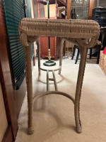 Wicker Console Sofa Table - Like New
