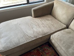 Pottery barn sectional sofa