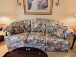 Floral sofa