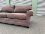 Brand New Condition Bassett Roll Arm Sofa (Free delivery!)