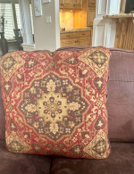 Deep Brown microfiber sofa