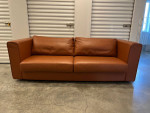 Modern Contemporary Italian Leather Sofa