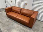 Modern Contemporary Italian Leather Sofa