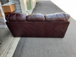 Espresso Leather Sofa & Loveseat