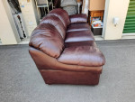 Espresso Leather Sofa & Loveseat