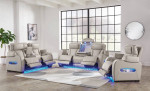POWER LEATHER RECLINING SOFA &LOVE SEAT $93/MO NO INTEREST FOR 4 YRS