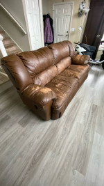 leather sofa
