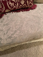 SOFA and oversized CHAIR w OTTOMAN