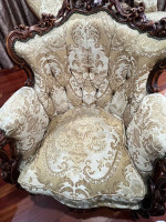 Pre-owned sofa/table set 9 pieces