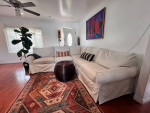 Pottery Barn White Sofa Sectional L-Couch