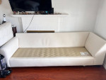 Pottery Barn White Sofa Sectional L-Couch