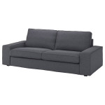 Ikea KIVIK three seat sofa dark gray