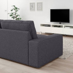 Ikea KIVIK three seat sofa dark gray