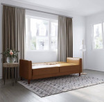 Soft Faux Leather Sofa Futon