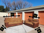 *FREE DELIVERY* ASHLEY FURNITURE SOFA /LOVESEAT SET *Hablo Español*