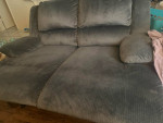 2 couches (love seat and sofa) for sale