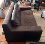 Restoration Hardware LEATHER SOFA
