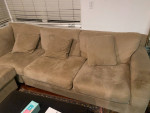 sectional sofa with 3 nesting table