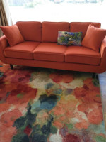 Orange Sofa