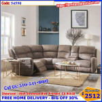 OFF30% SECTIONAL SOFA BED, LEATHER SECTIONALS, RECLINER, GREY SOFAS
