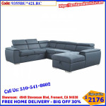 OFF30% SECTIONAL SOFA BED, LEATHER SECTIONALS, RECLINER, GREY SOFAS