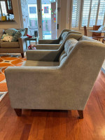 England Luxury Made in USA Sofa & 2 Reading Chairs