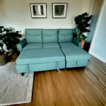 Convertible Sofa Sectional-Queen Size