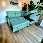 Convertible Sofa Sectional-Queen Size