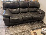 Dual Power Recliner Sofa
