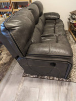 Dual Power Recliner Sofa