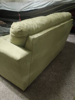 Sofa couch and three-piece table set